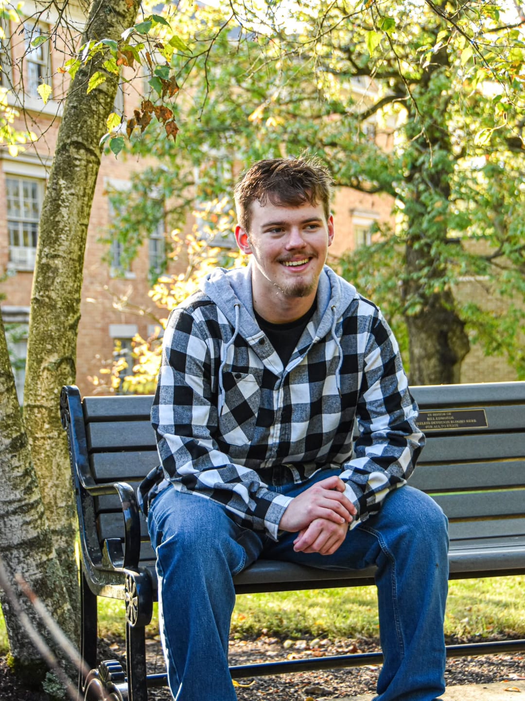 Blake's senior photo! I love getting the natural smiles! — Photos by B4